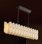 Lorna LED Linear Chandelier 55" - fovolighting