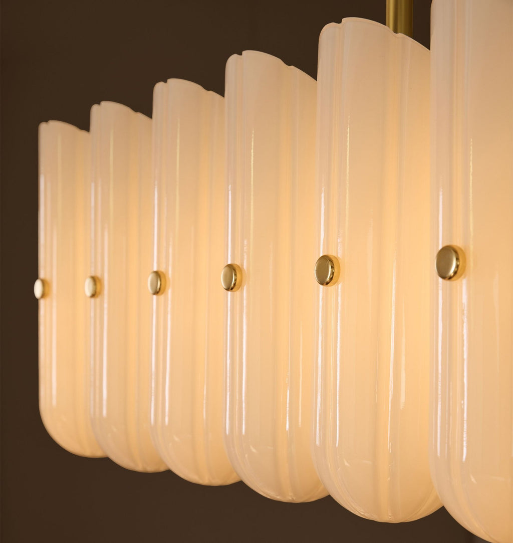 Lorna LED Linear Chandelier 55" - fovolighting