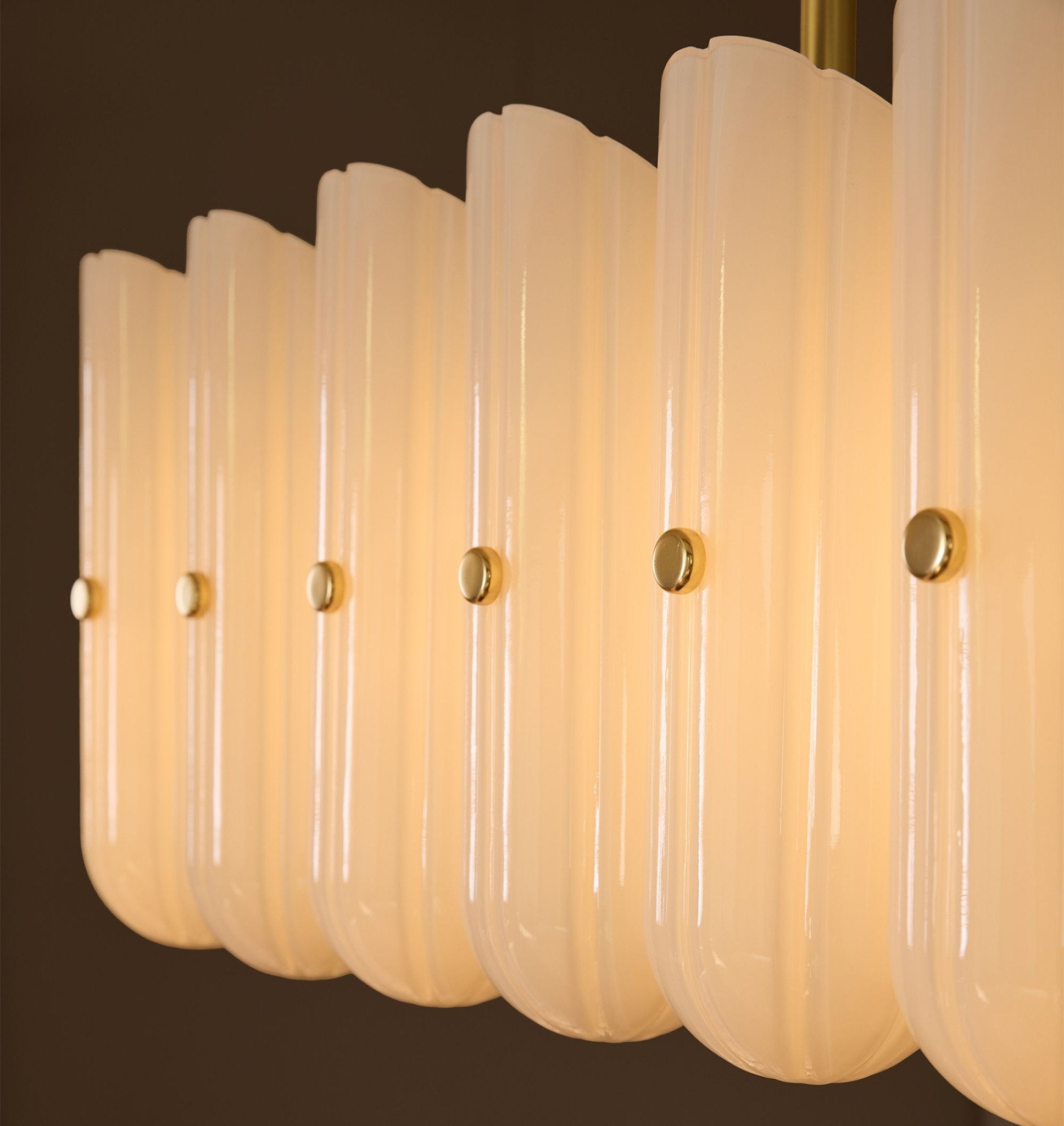 Lorna LED Linear Chandelier 55" - fovolighting