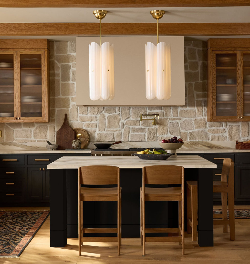 Lorna LED Pendant 12" H 24" H - fovolighting
