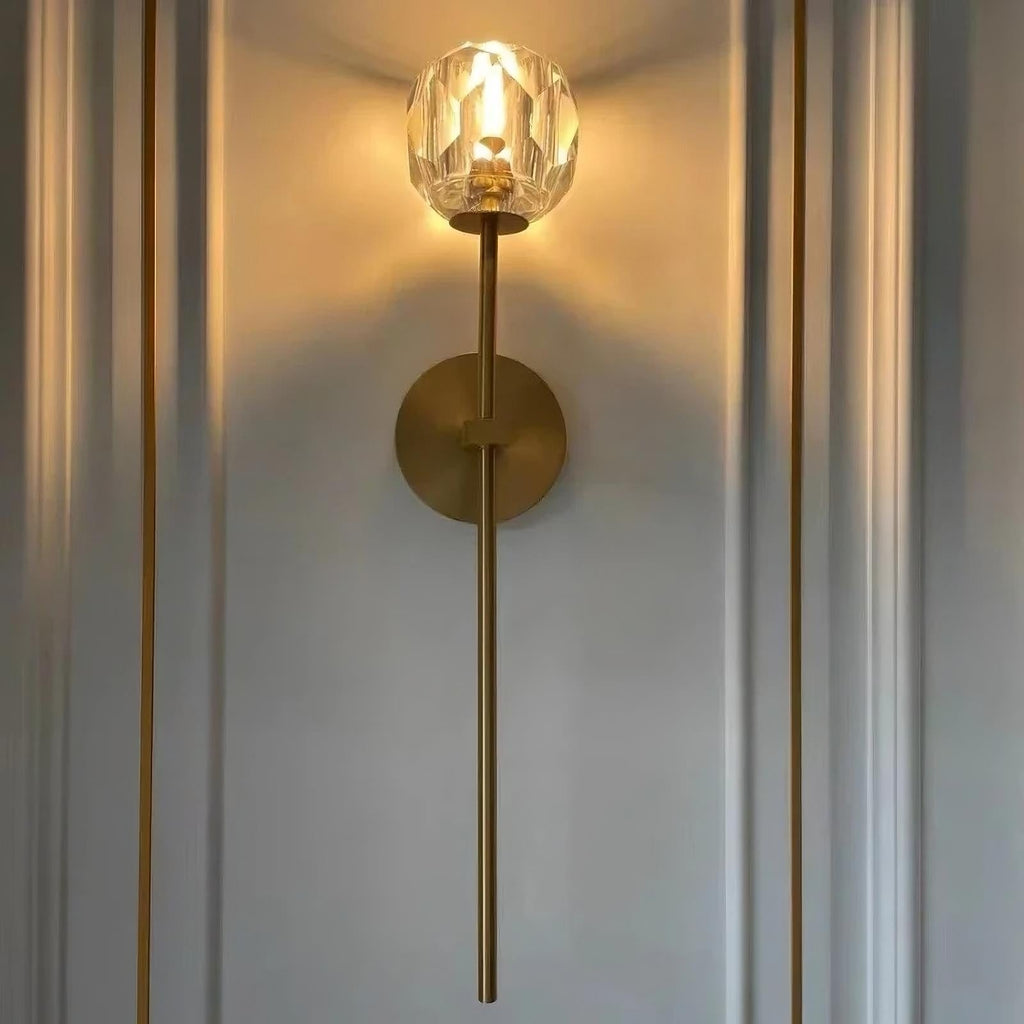 Lucent Crystal Wall Sconce - fovolighting
