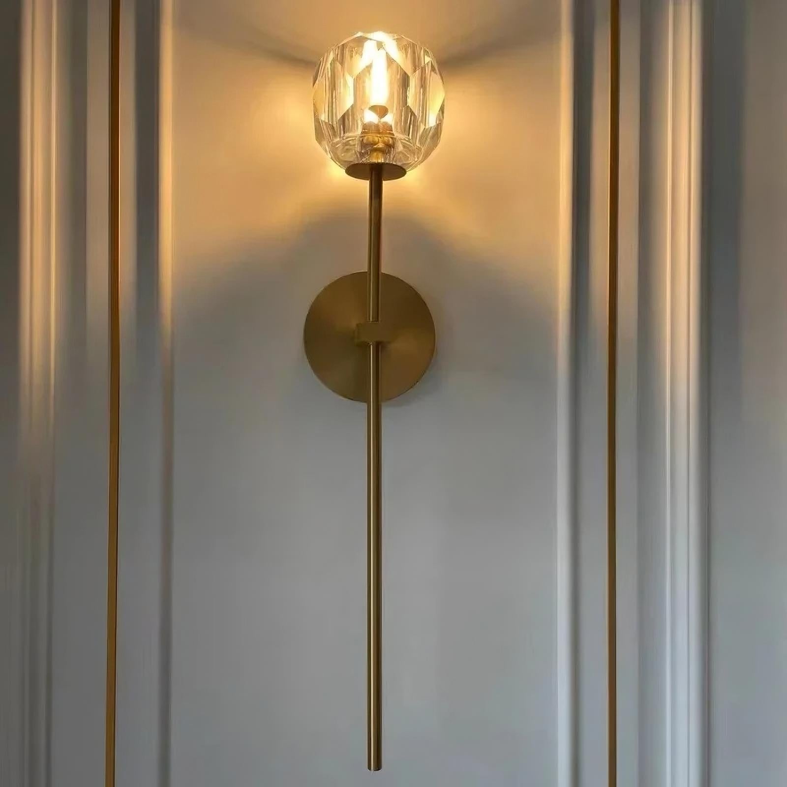 Lucent Crystal Wall Sconce - fovolighting