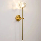 Lucent Crystal Wall Sconce - fovolighting