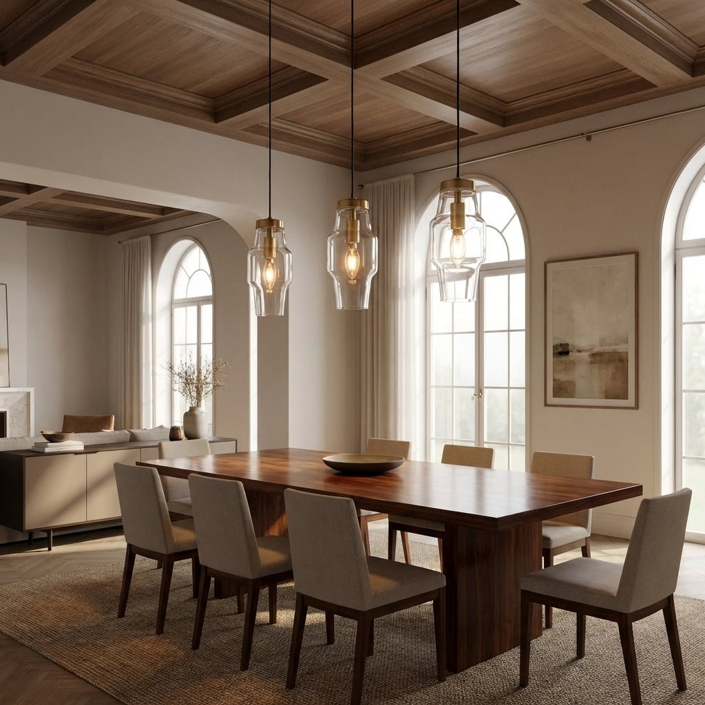 Lumi Clear Glass Pendant - fovolighting