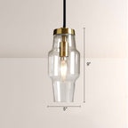 Lumi Clear Glass Pendant - fovolighting