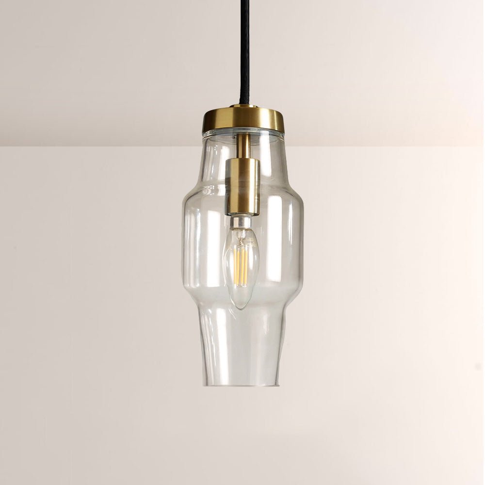 Lumi Clear Glass Pendant - fovolighting