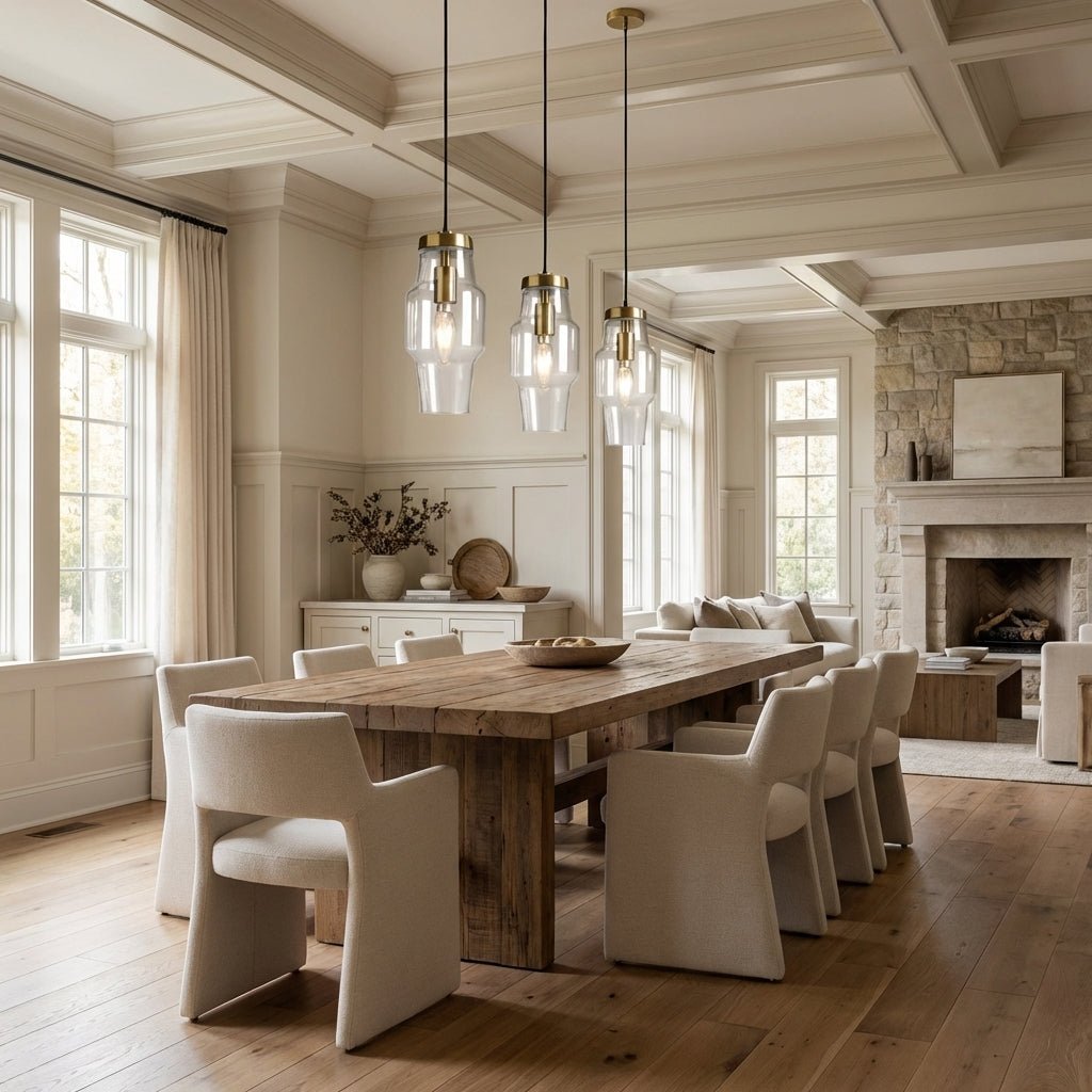 Lumi Clear Glass Pendant - fovolighting