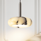Luna Natural Marble Pendant - fovolighting