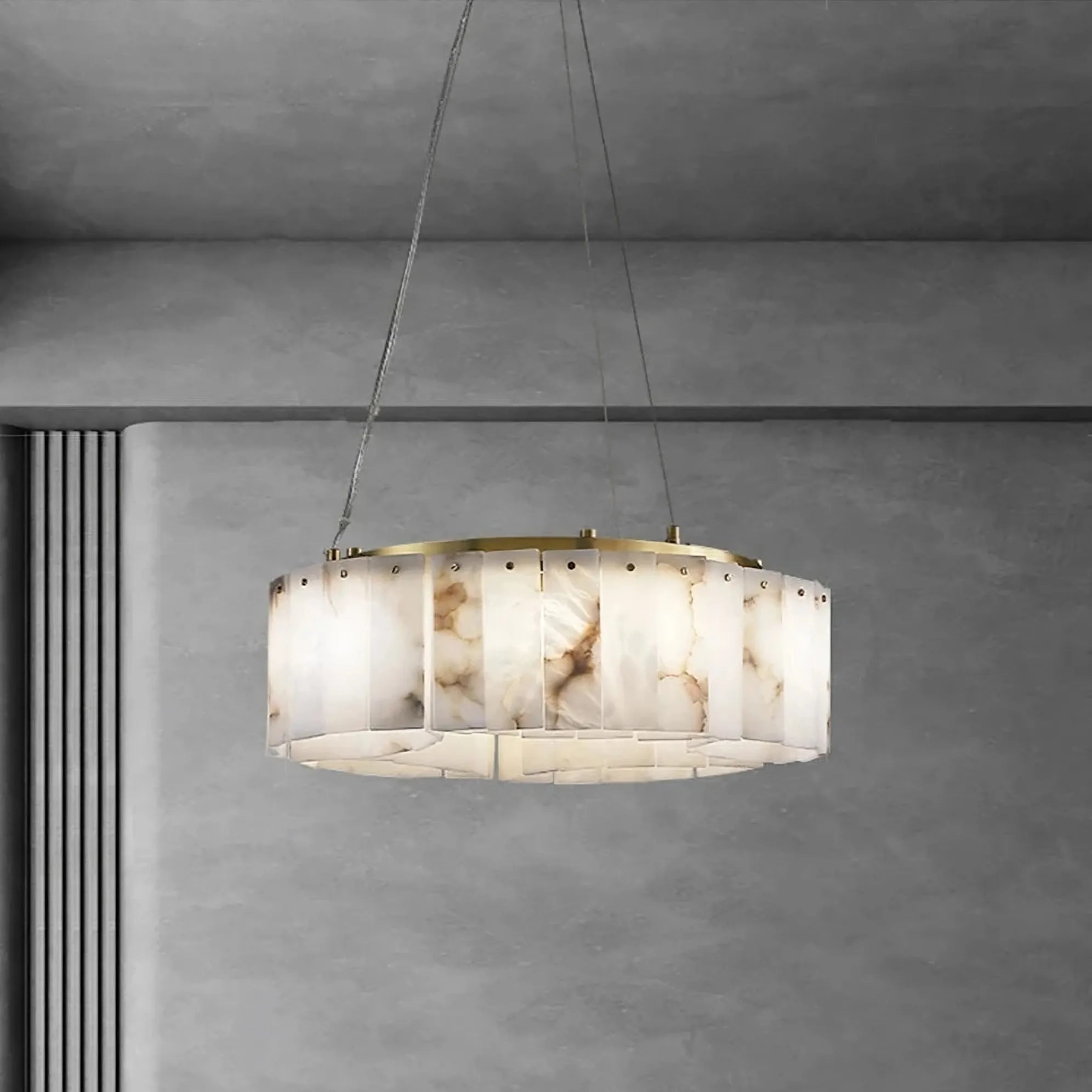 Lunado Marble Chandelier - fovolighting