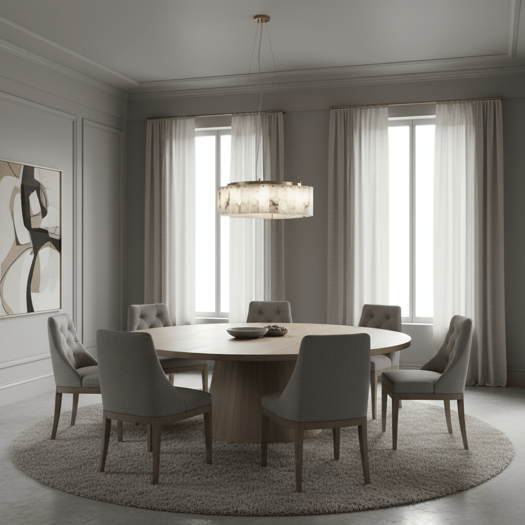Lunado Marble Chandelier - fovolighting