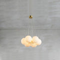 Lunar Alabaster Spherical Chandelier - fovolighting