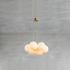 Lunar Alabaster Spherical Chandelier - fovolighting
