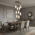 Lunara Marble Chandelier - fovolighting