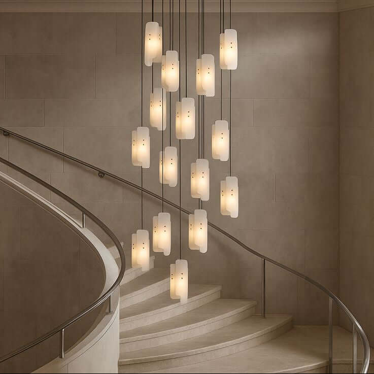 Lunara Marble Chandelier - fovolighting