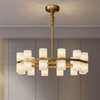 Lunara Marble Chandelier - fovolighting