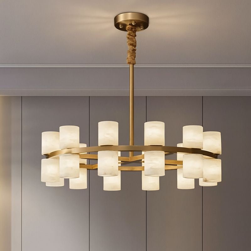 Lunara Marble Chandelier - fovolighting