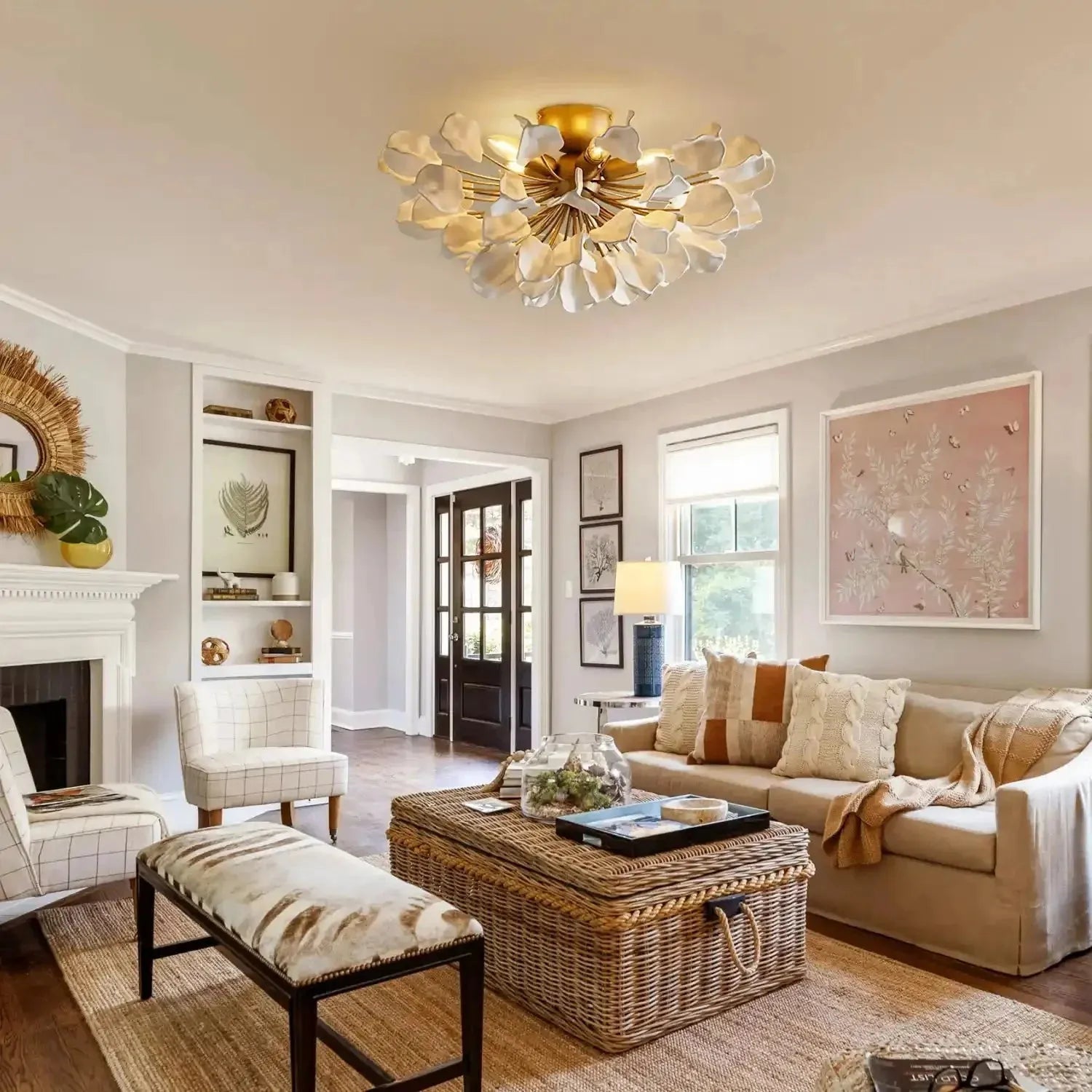 Lunaria Flush Mount - fovolighting