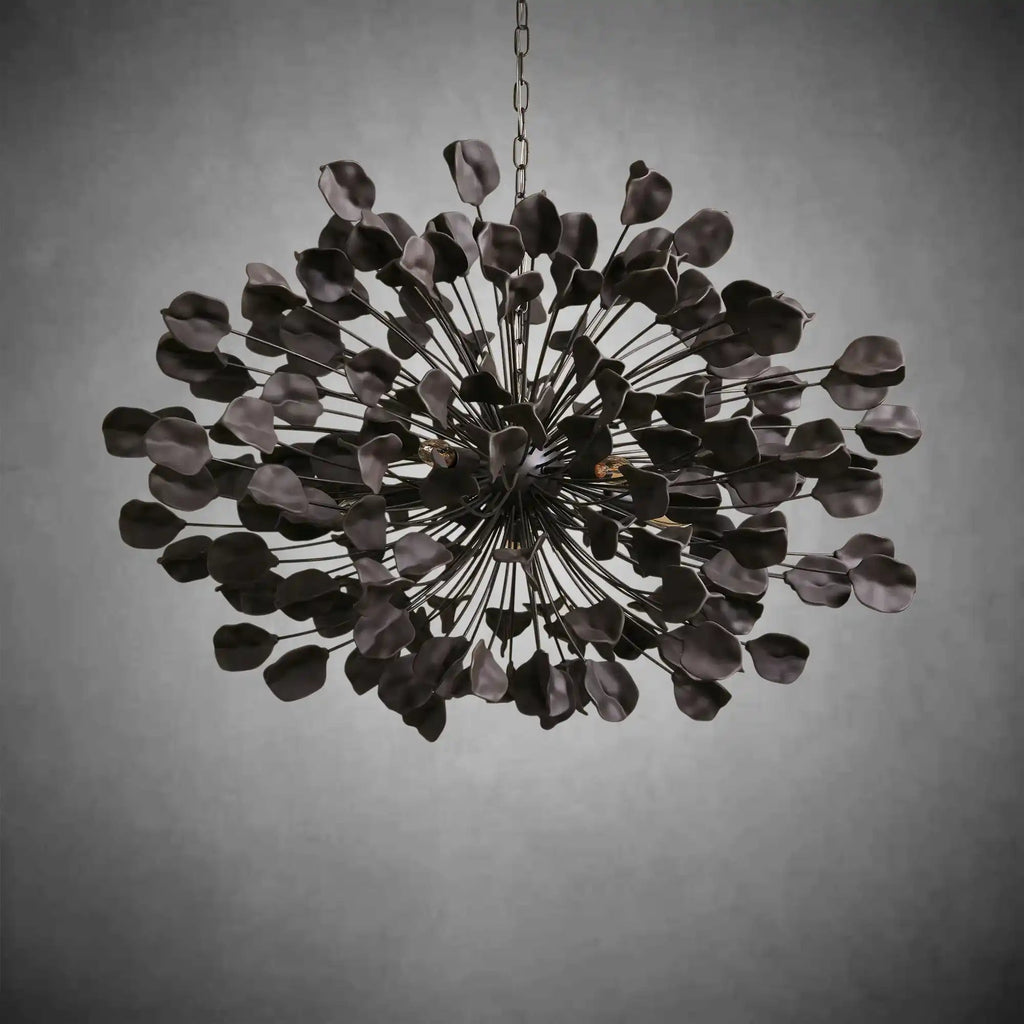 Lunaria Handcrafted Ceramic Petal Chandelier for Bedroom - fovolighting