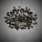 Lunaria Handcrafted Ceramic Petal Chandelier for Bedroom - fovolighting