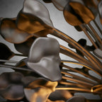Lunaria Handcrafted Ceramic Petal Chandelier for Bedroom - fovolighting