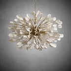 Lunaria Handcrafted Ceramic Petal Chandelier for Bedroom - fovolighting
