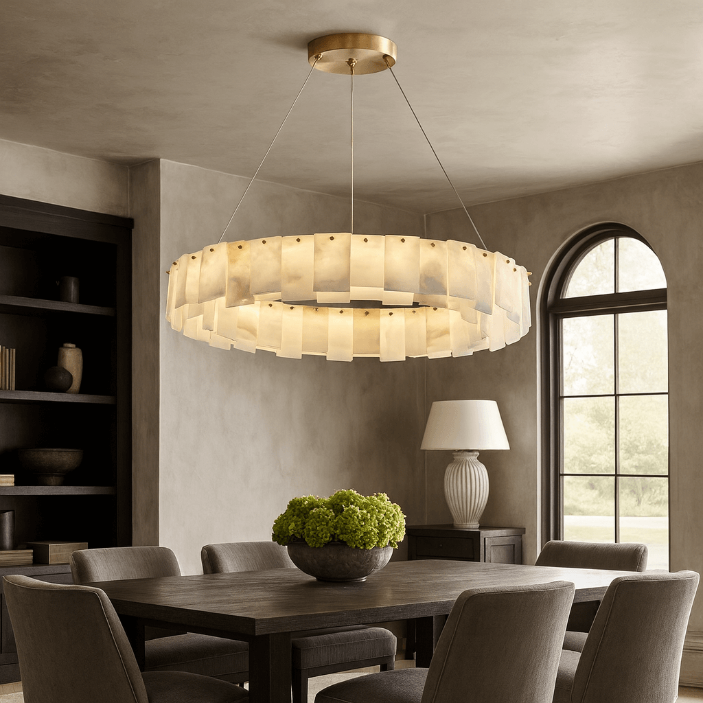 Lunaria Marble Chandelier - fovolighting