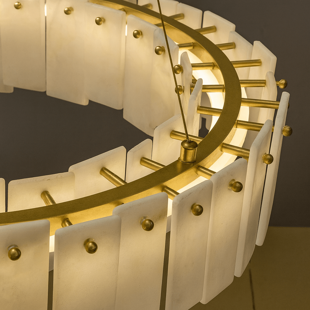 Lunaria Marble Chandelier - fovolighting