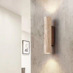 Lunaro Travertine Wall Sconce - fovolighting