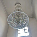 Luxury Crystal Chandelier for Grand Villa Hall and Duplex Staircase Lighting - fovolighting