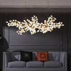 Luxury Escamoles Horizontal Grape Chandelier - fovolighting