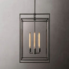 Lykke Glass Lantern Modern Pendant - fovolighting