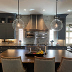 Machinise Glass Globe Pendant - fovolighting