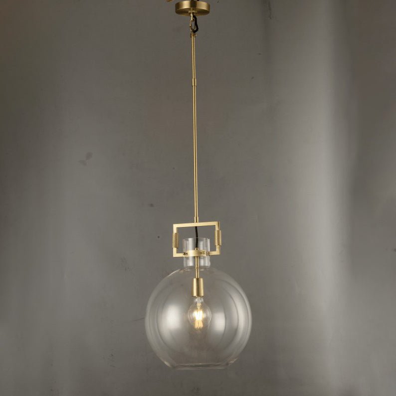 Machinise Glass Globe Pendant - fovolighting