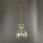 Machinise Glass Globe Pendant - fovolighting