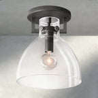 Machunst Glass Cloche Flushmount - fovolighting