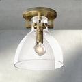 Machunst Glass Cloche Flushmount - fovolighting