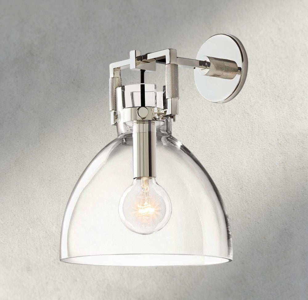 MACHUNST GLASS CLOCHE SCONCE 8", 10" - fovolighting