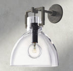 MACHUNST GLASS CLOCHE SCONCE 8", 10" - fovolighting