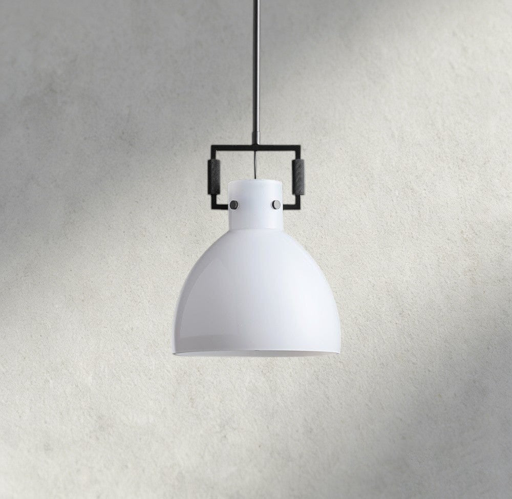 MACHUNST MILK GLASS CLOCHE PENDANT 10", 14", 18" - fovolighting