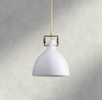 MACHUNST MILK GLASS CLOCHE PENDANT 10", 14", 18" - fovolighting