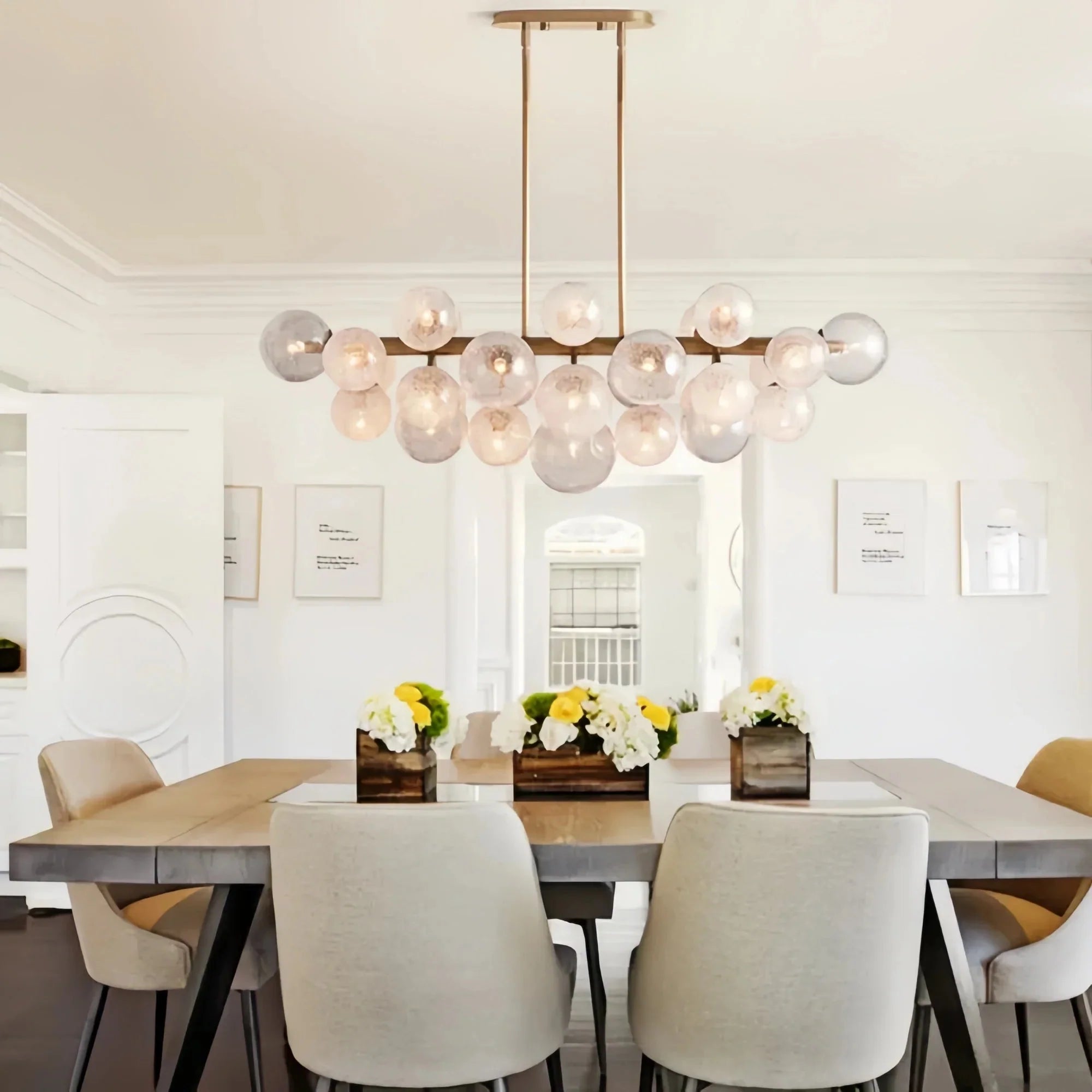Mandoza Linear Chandelier - fovolighting