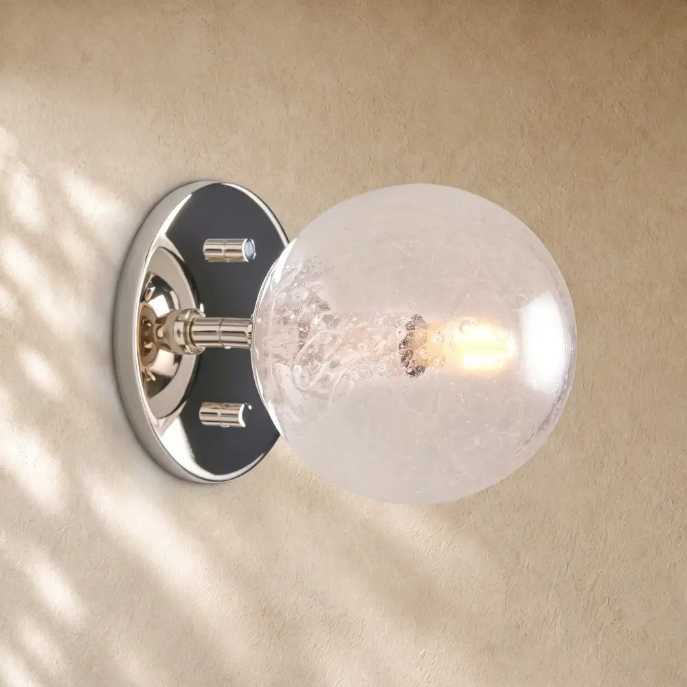 Mandozan Sconce - Nickel