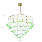 Marielle Mid Century Petal Chandelier - fovolighting