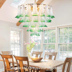 Marielle Mid Century Petal Chandelier - fovolighting