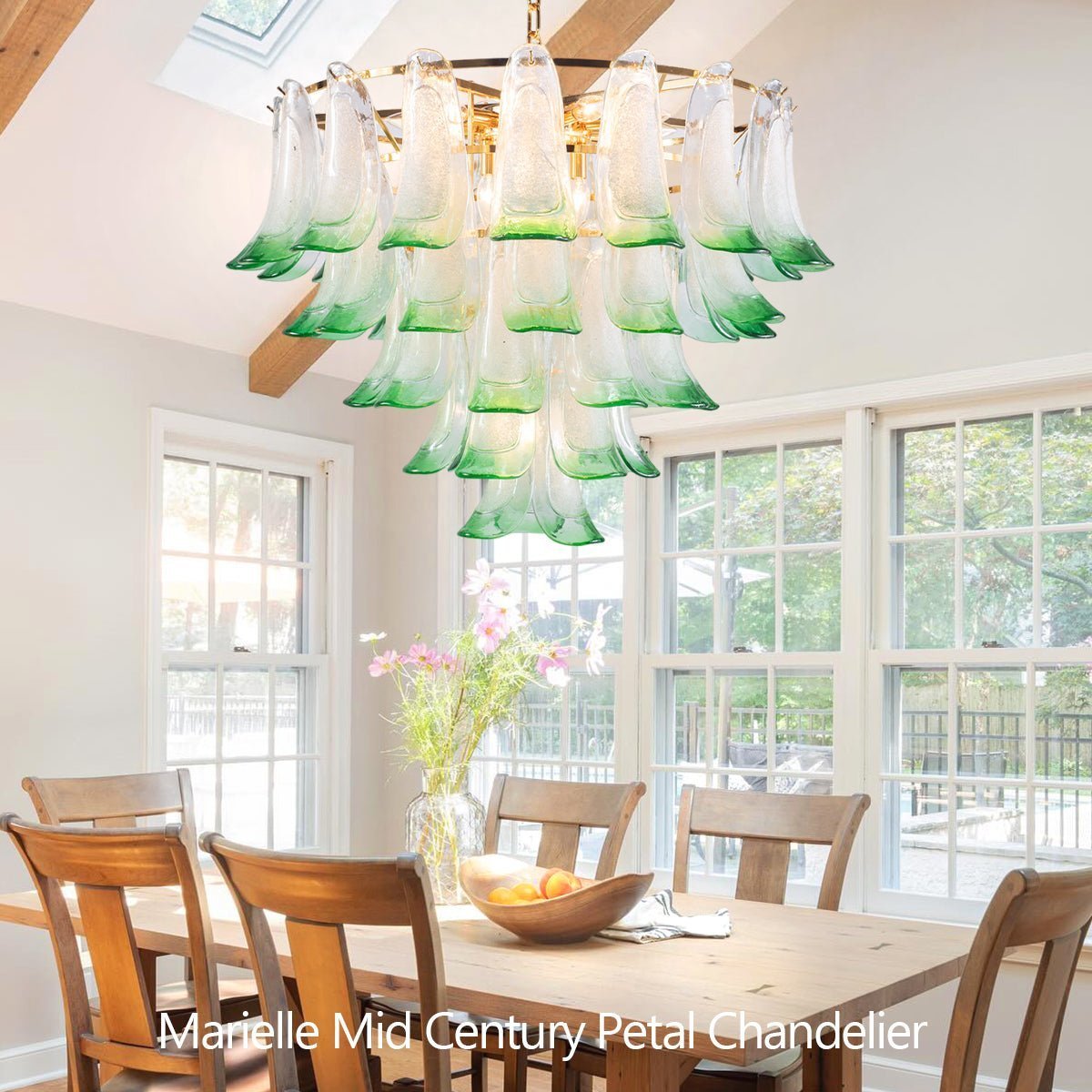 Marielle Mid Century Petal Chandelier - fovolighting