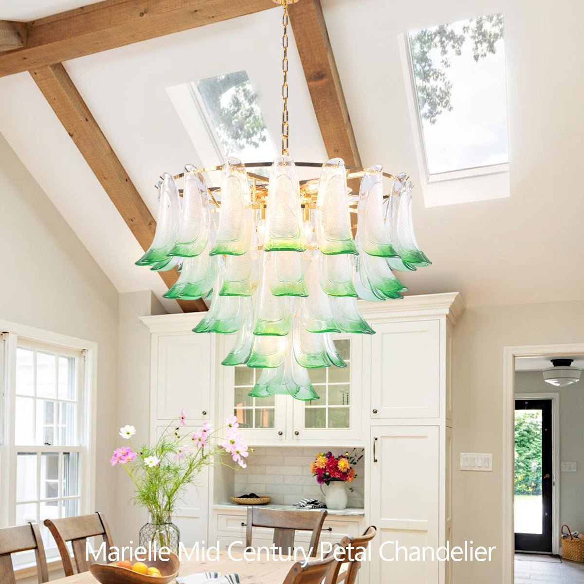 Marielle Mid Century Petal Chandelier - fovolighting