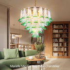 Marielle Mid Century Petal Chandelier - fovolighting