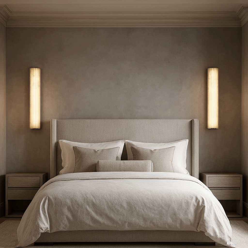Marlo Marble Wall Sconce 18" - fovolighting