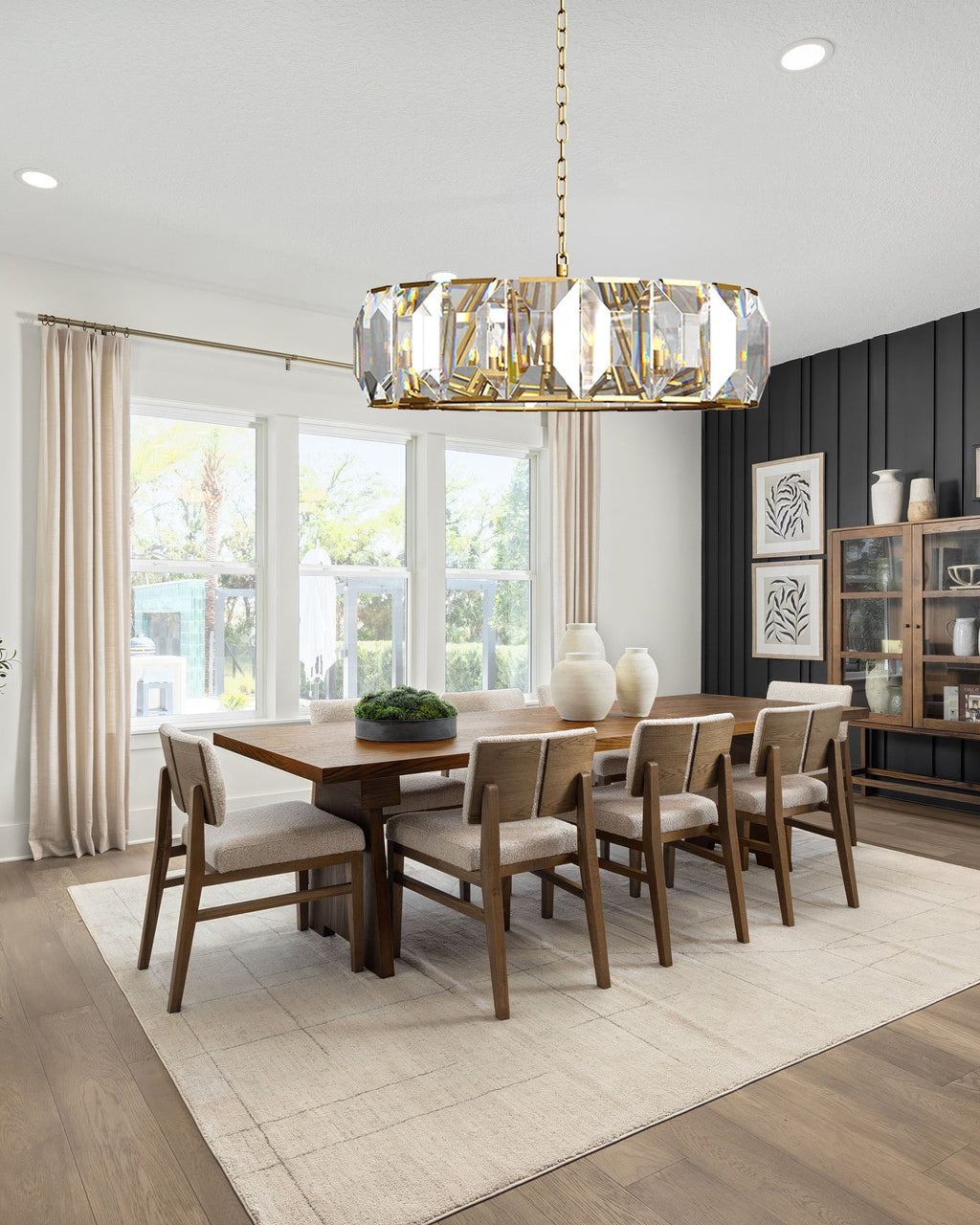 Marlow Crystal Round Chandelier - fovolighting