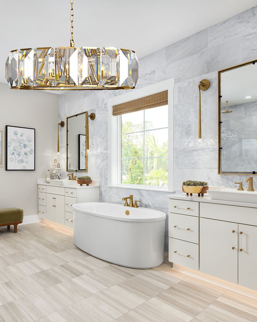 Marlow Crystal Round Chandelier - fovolighting
